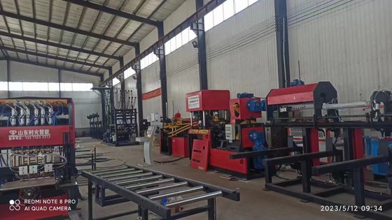 7.5kw सुदृढीकरण जाल वेल्डिंग मशीन 47000*3000*3500 मिमी आकार
