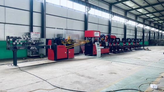 6-12 मिमी मुख्य पट्टी व्यास के लिए सटीक पीएलसी स्टील बार वेल्डिंग मशीन