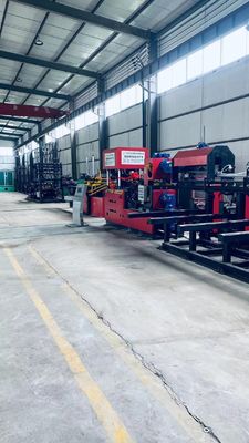 टच स्क्रीन पीएलसी स्टील बार वेल्डिंग मशीन सटीकता 12-15 मीटर वेल्डिंग गति 70-270 मिमी वेल्डिंग ऊंचाई